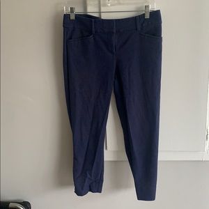 Women’s Loft navy blue work pants